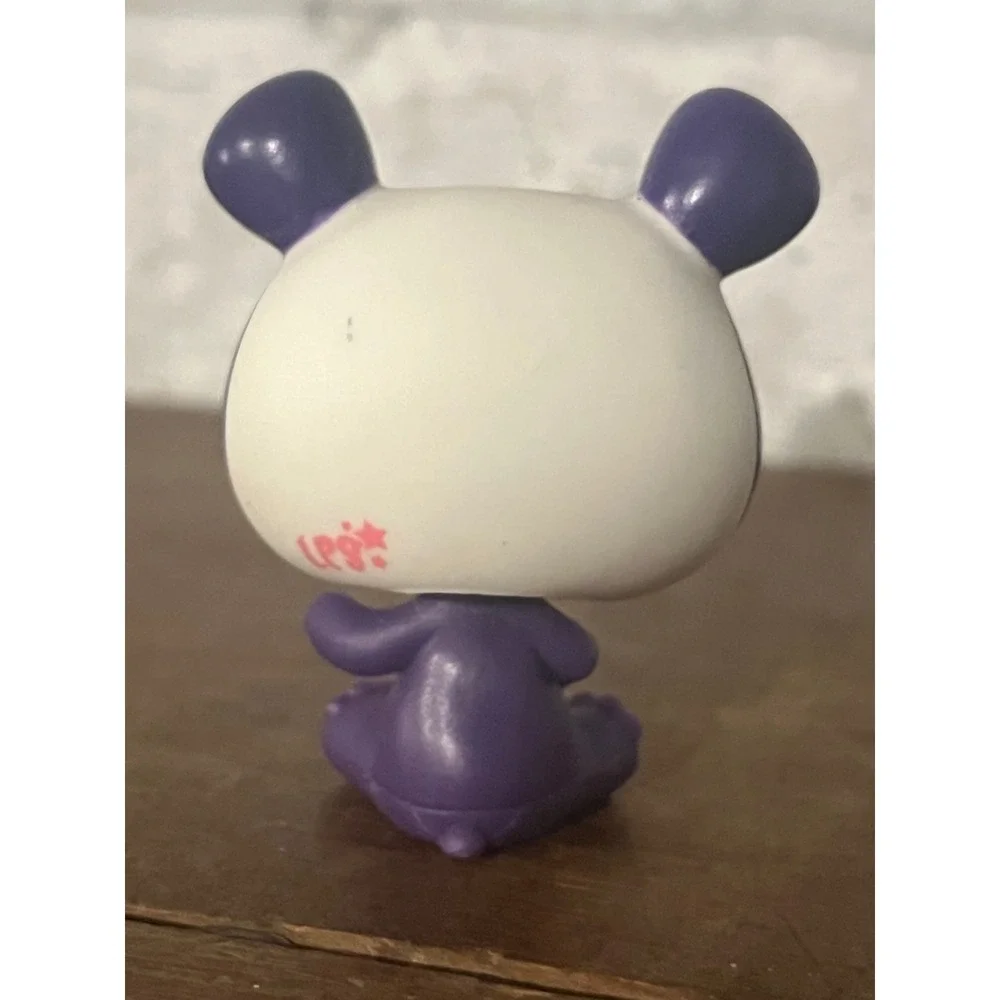 Littlest Pet Shop LPS‎ Penny Ling Purple Panda Pink Eyes